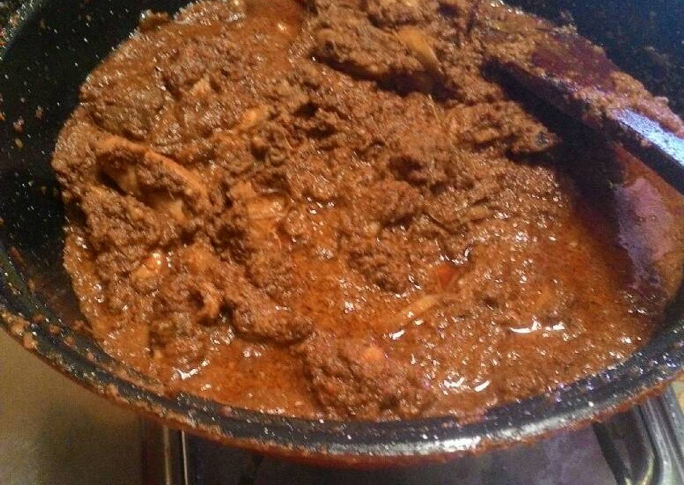 Rendang daging / ayam kampung