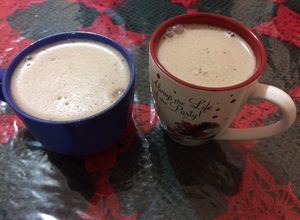 Una foto de Champurrado en licuadora