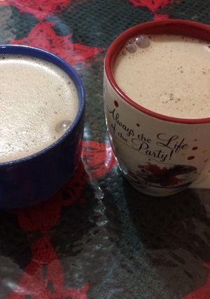 Una foto de Champurrado en licuadora