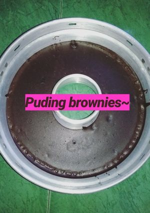 Foto resep Puding brownies coklat
