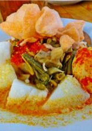 Foto resep Lontong sayur padang