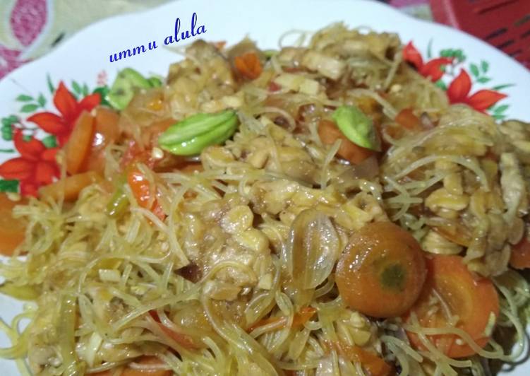 Resep Bihun Fantasi 🥕🍅🌶, Lezat