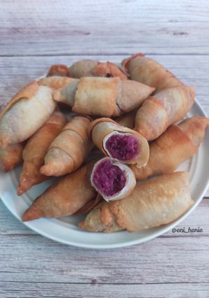 Foto resep 1095. Molen Ubi Ungu