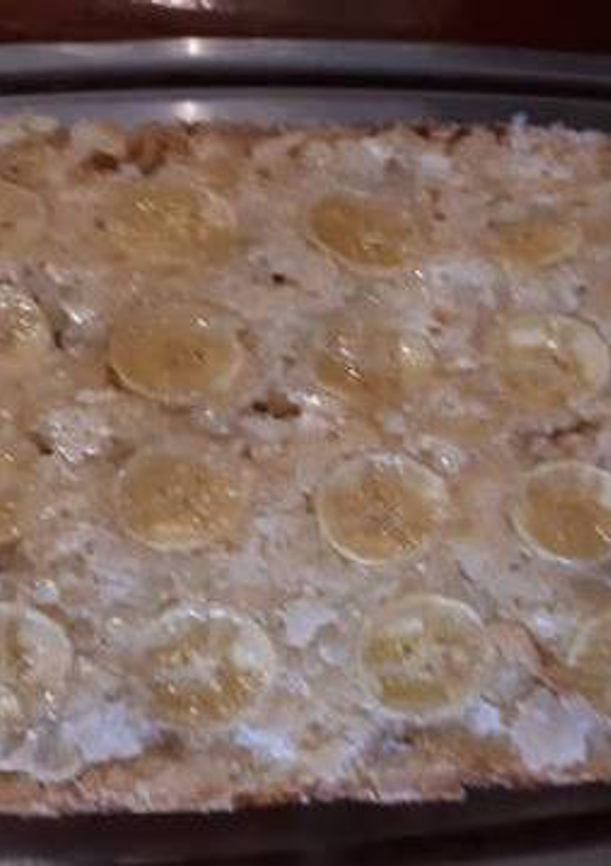 Una foto de Torta / Budín de banana y nueces (opcional)