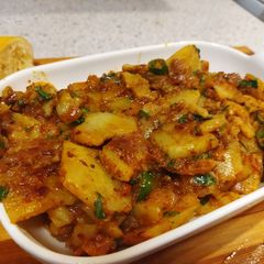 A picture of Aloo katli.
