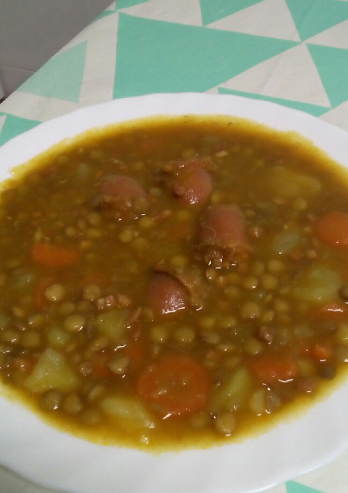 Una foto de Lentejas de toda la vida