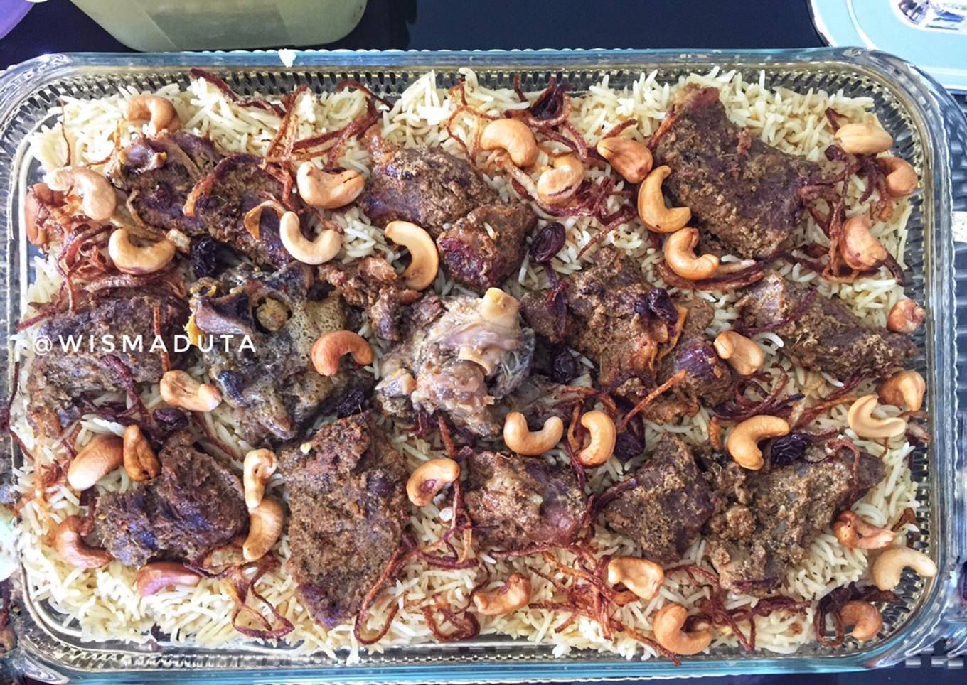 Nasi Kabuli - Masak Besar + tips