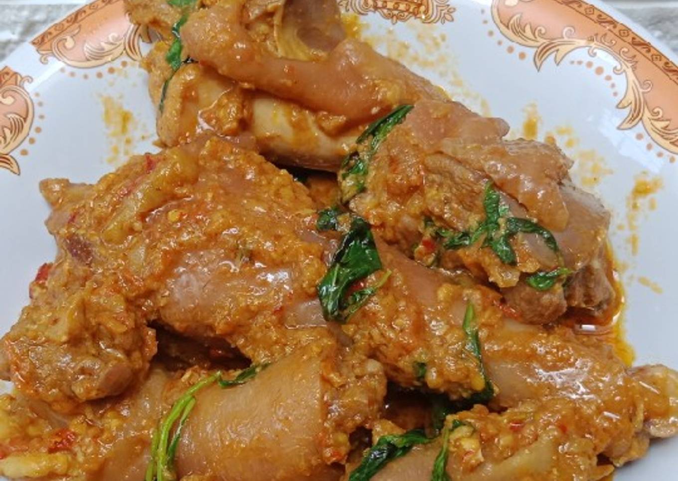 Rica-rica Ayam kampung
