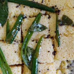Dhokla A picture of Dhokla.