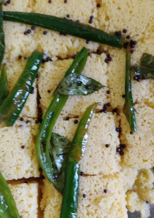 A picture of Dhokla.