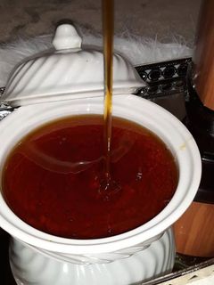 صورة لوصفة عسل منزلي بنكهة البرتقال 🍊