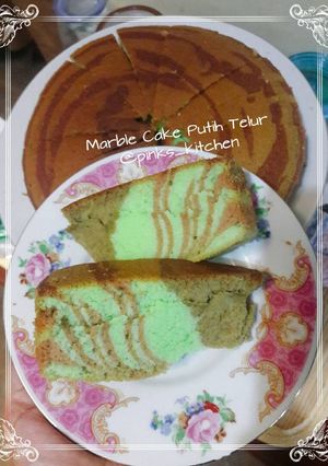 Foto resep Marble Cake Putih Telur