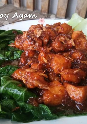Foto resep Pakcoy Ayam