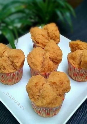 Foto resep Bolu kukus TAPE SINGKONG Gula Merah no mixer