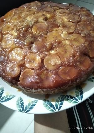 Una foto de Torta de banana invertida (a mi manera 🥰)