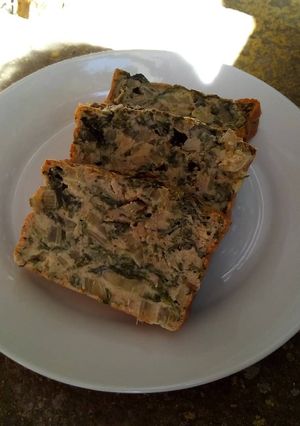 Une photo de Cake salé aux blettes
