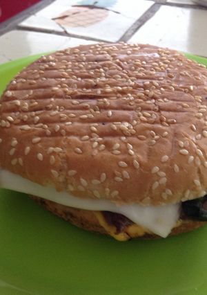 Una foto de Hamburguesa de arrachera