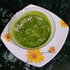 A picture of Coriander Chana dal) Chutney.