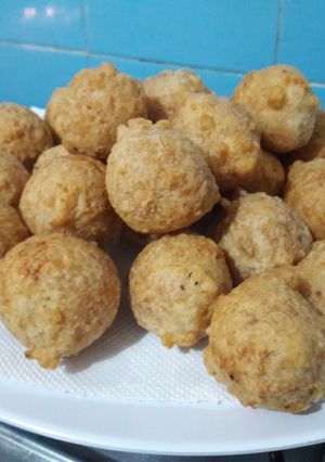 Foto resep Bakso Goreng Kopong Babi Ayam Udang (non-halal)