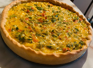 Una foto de Tarta de Verduras