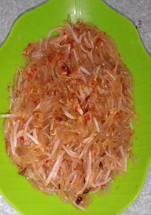 Foto resep Lakse goreng makanan khas Melayu Kepri (mi sagu)