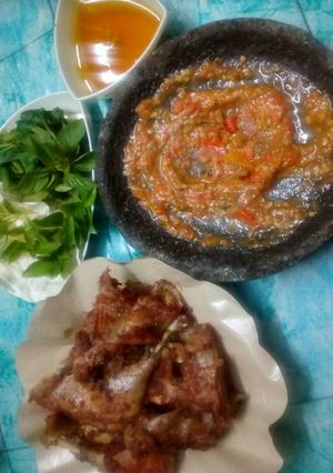 Foto resep Bebek goreng sambel trasi