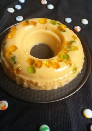 A picture of Mango pudding.