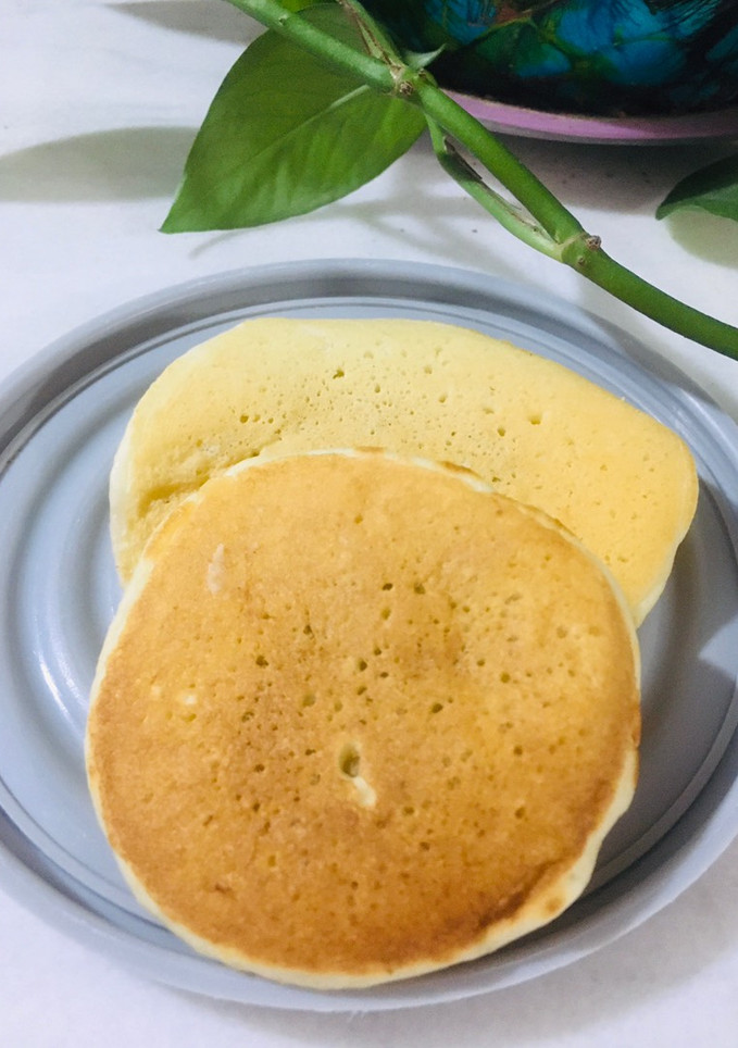 عکسی از دستور پنکیک نارگیلی با مغز موز