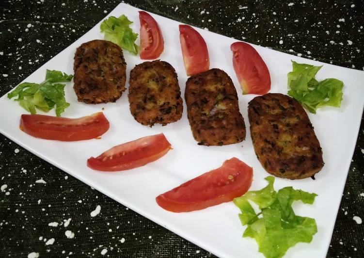 Leftover rice kabab