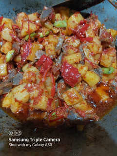 Foto resep Sambel goreng kentang ampela