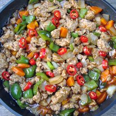 Sweet & Sour Pork Mince A picture of Sweet & Sour Pork Mince.