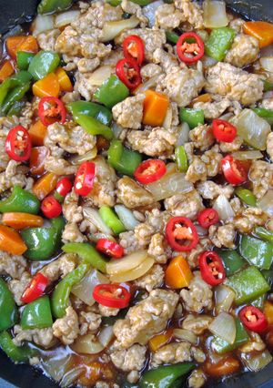 A picture of Sweet & Sour Pork Mince.