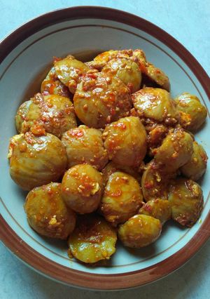 Foto resep Jengkol bumbu rujak