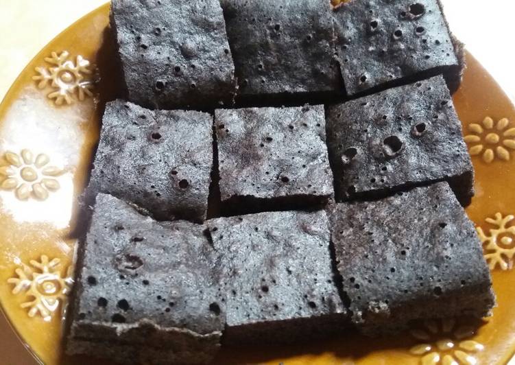 How to Make Homemade Brownies ketan hitam ekonomis