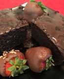 Brownie de chocolate y nutella