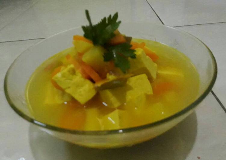 Sayur Tahu Magicom Ala Anak Kost