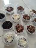 Puding fla coklat