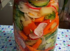 Una foto de Encurtido de Vegetales