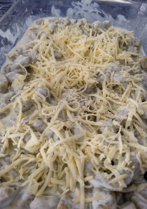 Una foto de Ñoquis de verduras y Nestum para bebés