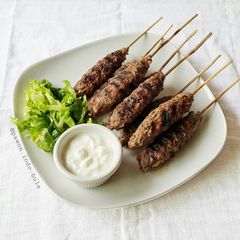 A picture of Beef Kofta Kebabs.