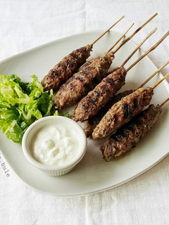 A picture of Beef Kofta Kebabs.