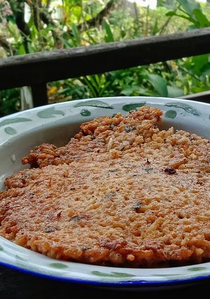 Foto resep Telor dadar nasi/ omelet of rice