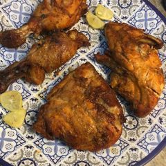 A picture of Chicken tikka.