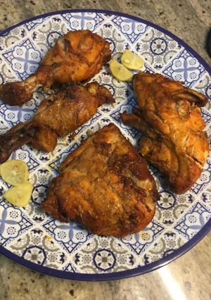 A picture of Chicken tikka.