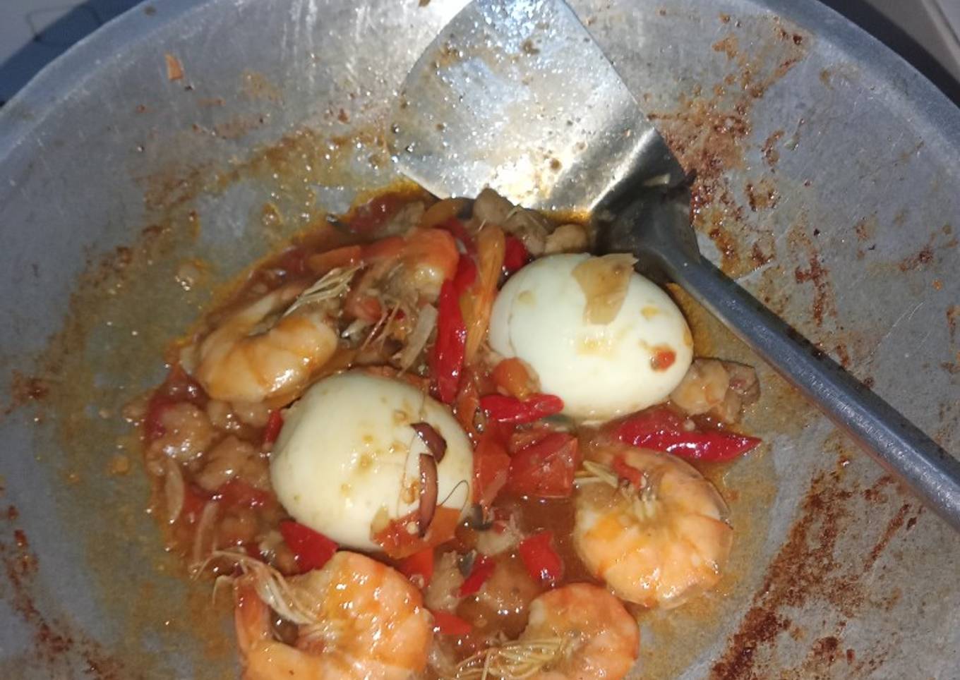 Tumis Udang simple