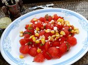 A picture of paneer corn salad