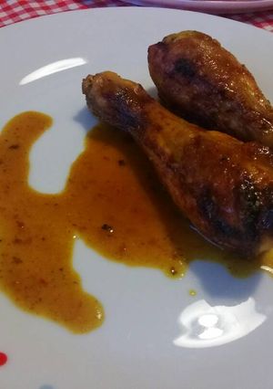 Una foto de Zancos de pollo a la cerveza