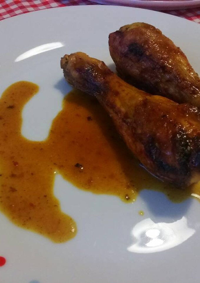 Una foto de Zancos de pollo a la cerveza