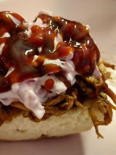 Pulled pork szendvics recept fotója