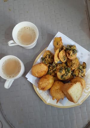 A picture of Pakora platter.